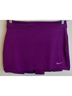 NIKE Golf Fairway Drive 640435 Tennis Pickleball PURPLE Skort Shorts Skirt SMALL
